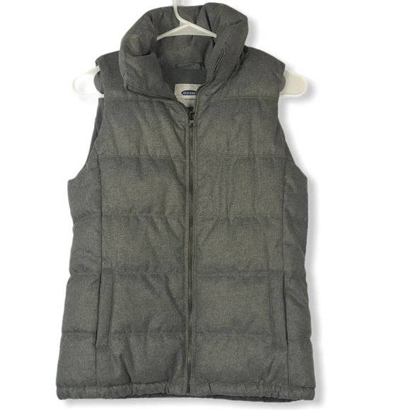 Old Navy Frost-free Herringbone Vest - Picture 1 of 5